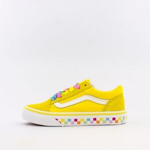 Nwot Vans Kids Yellow Sneakers